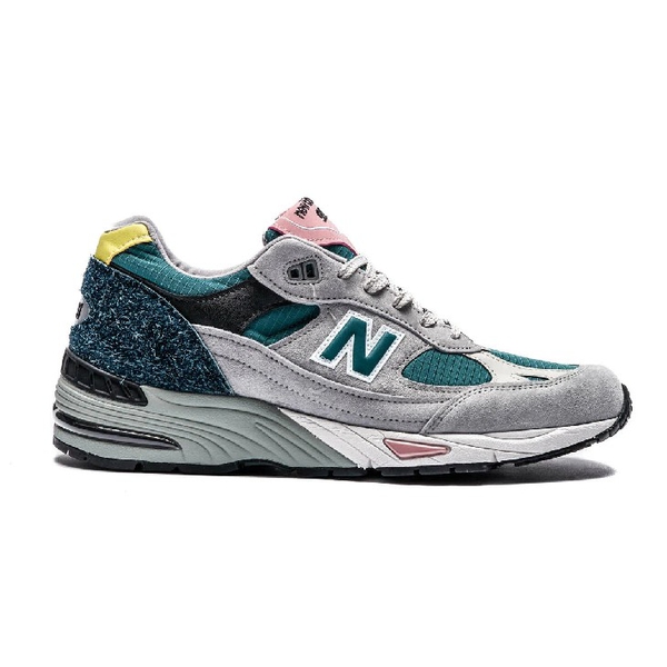 New Balance 991 Made In UK Grey Teal