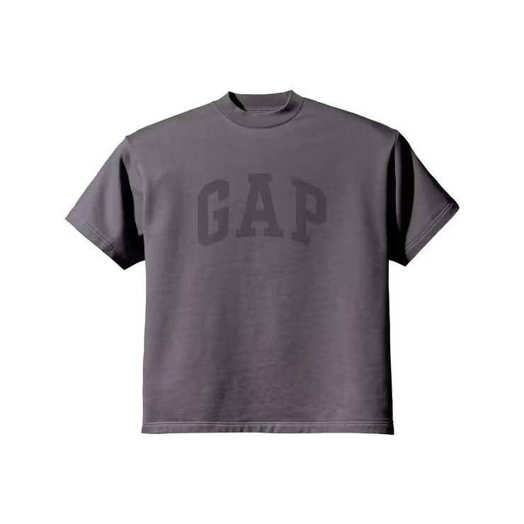 Yeezy Gap Engineered By Balenciaga Printed Cotton-Blend Jersey T-Shirt Black