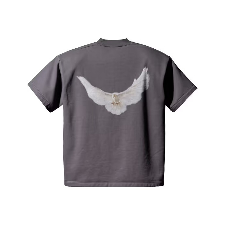 Yeezy Gap Engineered By Balenciaga Printed Cotton-Blend Jersey T-Shirt Black