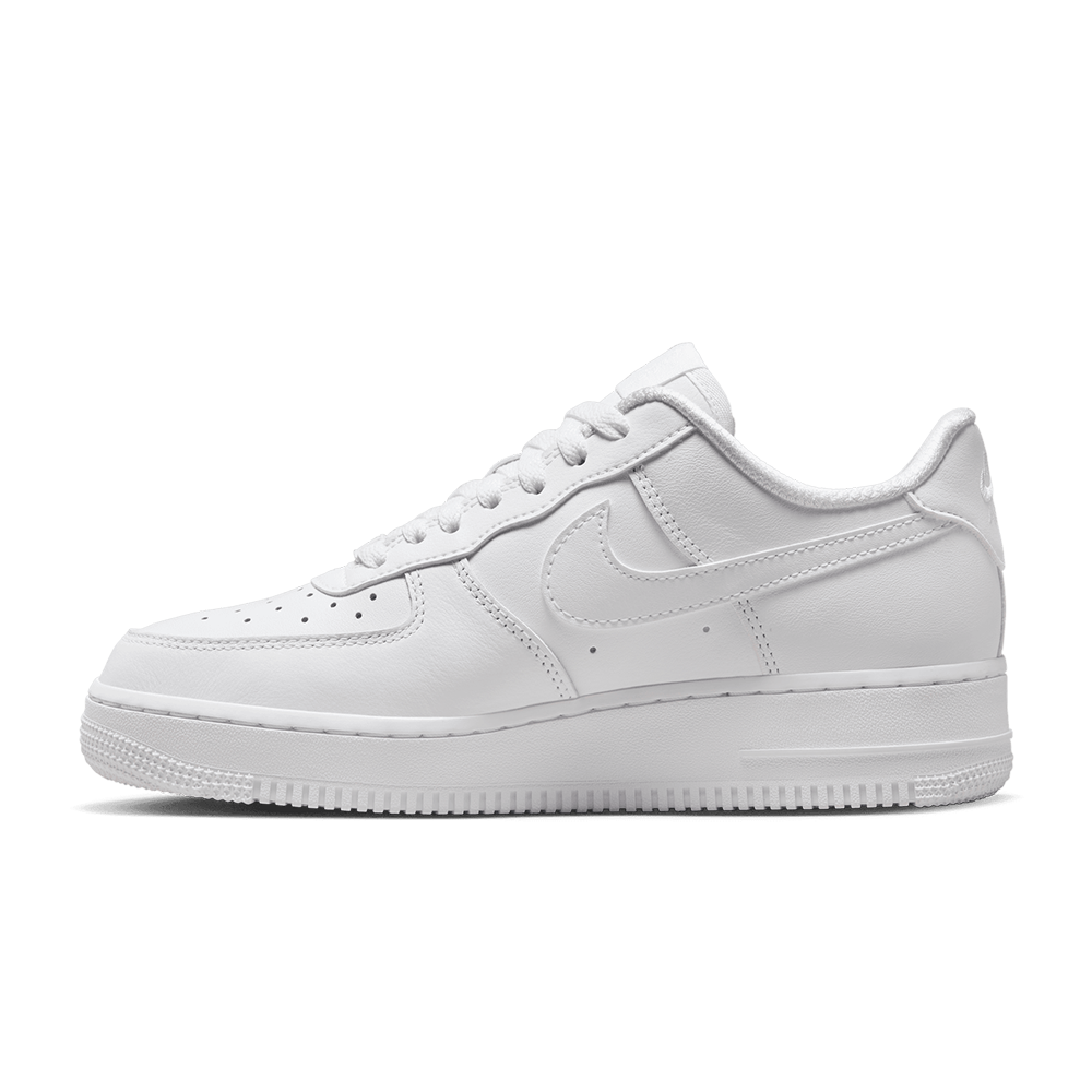 Nike Air Force 1 Low White and Safety Orange WMNS